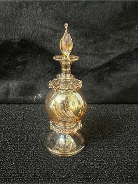 Egyptian Art Glass Bottle